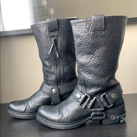 Miu Miu Harness Moto Boot - Picture 5 of 10